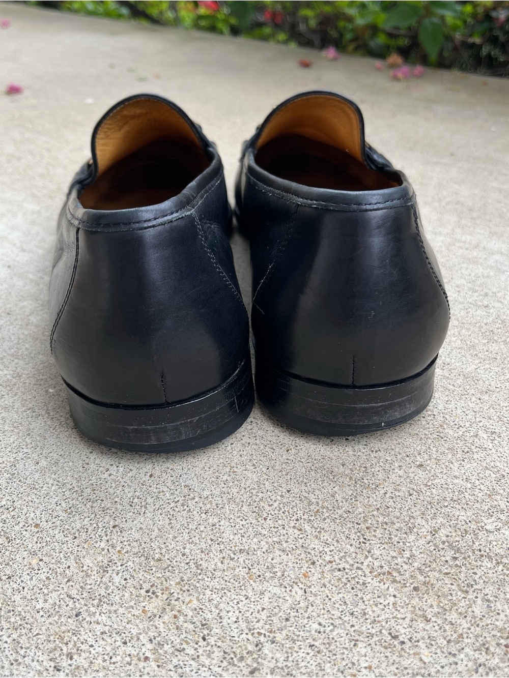 Cole Haan Bit Loafer Sz 11 D/M Fine Leather BLACK Mens Shoes CLASSIC Comfortable - Picture 4 of 7